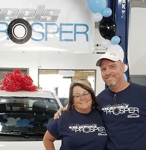 Center Collision Wheels to-Prosper Event