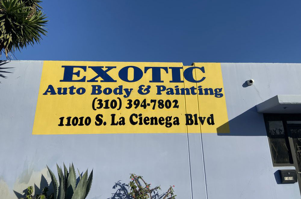 Inglewood CA Exotic Auto Body