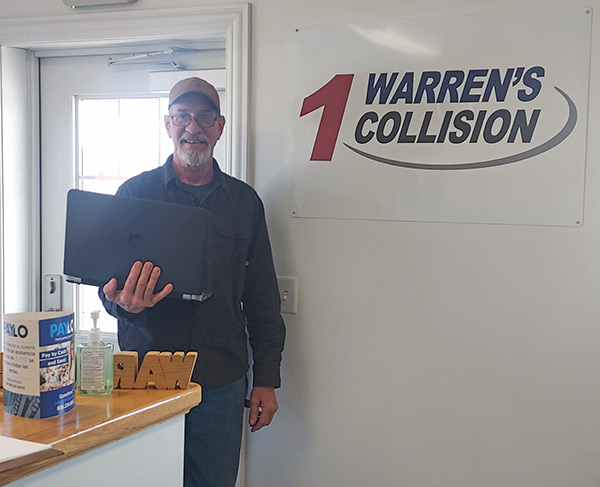 Warren Wietting owner of Warren's Collision Center