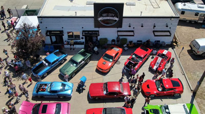 Annual car show in Springville Utah at Art City Auto Body