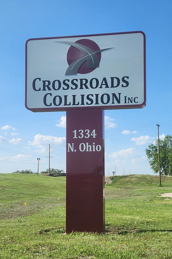 Crossroads Collision body shop in Salina Kansas